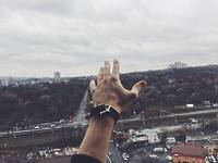 Серебрянный Shooting Star Black