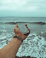Серебрянный браслет Kraken с кодом Морзе Change